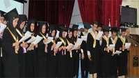 آیین دانش آموختگی ٢٨ نفر از دانشجویان علوم آزمايشگاهي دانشکده پزشکی 
